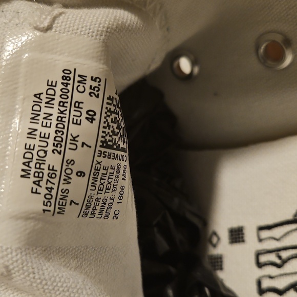 Converse All Star Green Canvas Sneakers Unisex Men 7 Womens 9 - Picture 11 of 11